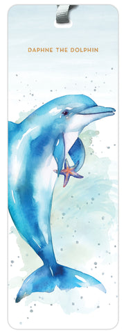 Hopper Studios Bookmark - Daphne the Dolphin