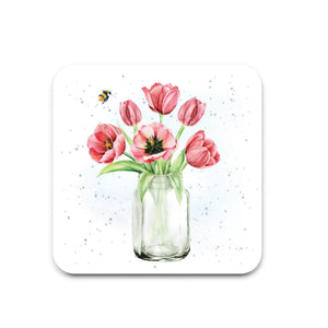 Hopper Studios Coaster Set - Bernadette the Bumblebee