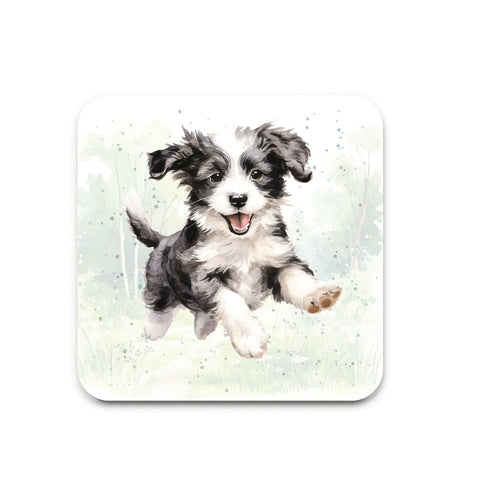 Hopper Studios Coaster Set - Patches the Puppy