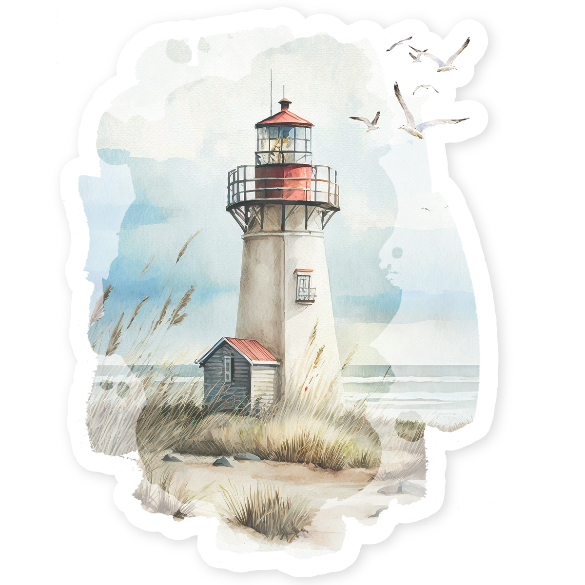 Hopper Studios Vinyl Stickers - Scout the Seagull